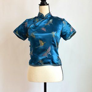Vintage silk top